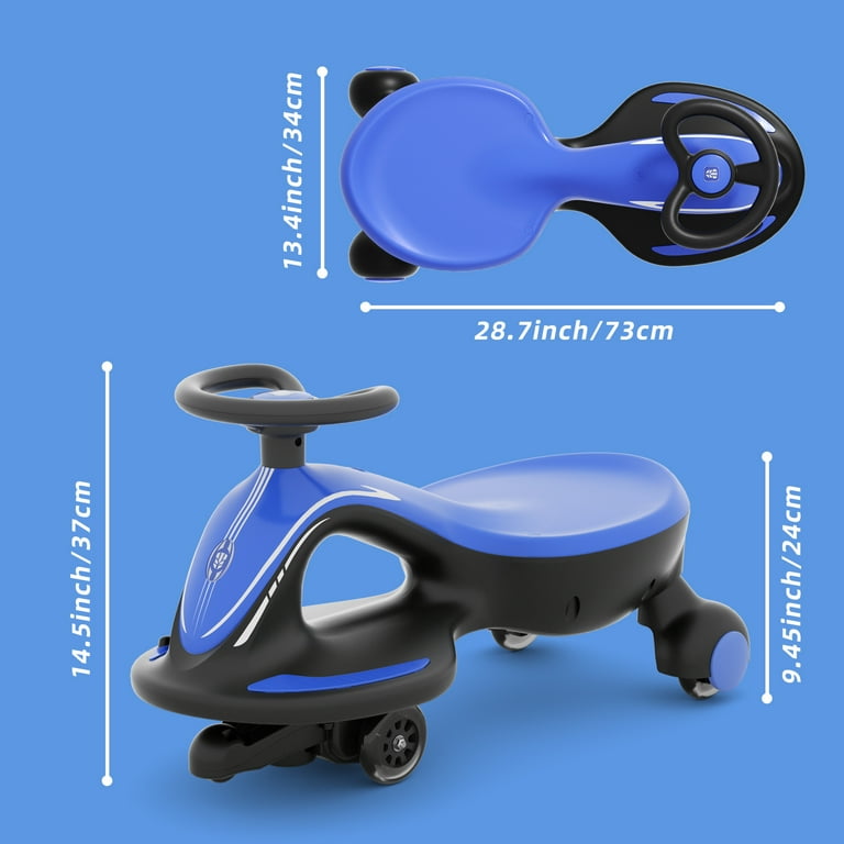 Led wheel swing car ride best sale on