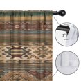 thumbnail image 4 of Blackout Kids Curtains,Boho Bohemia Geometric Line Art Childrens Insulated Curtains Set Of 2,Bedroom Essentials,Toddler Room Decor 42"x84"(106x213cm), 4 of 4