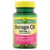 Spring Valley Borage Oil Softgels, 500 mg, 50 Ct