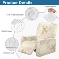 thumbnail image 5 of Kuiaobaty Vintege Frangipani Print Recliner Chair Cover Large Reclining Sofa Slipcover Breathable Reclining Slipcover Durable Recliner Couch Cover with Side Pocket for Living Room, 5 of 8