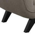 thumbnail image 4 of Naeli 86 Inch Sofa Compact Modern Design Plush Brown Linen Upholstery, 4 of 6