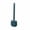 Emerald Green, variant on Wall-Mounted Toilet Brush - Flexible Toilet Bowl Brush Head with Bristles,Compact Size for Storage and Organization,Ventilation Slots Base,Heavy-Duty Bristles for Bathroom Cleaning (Emerald Green)