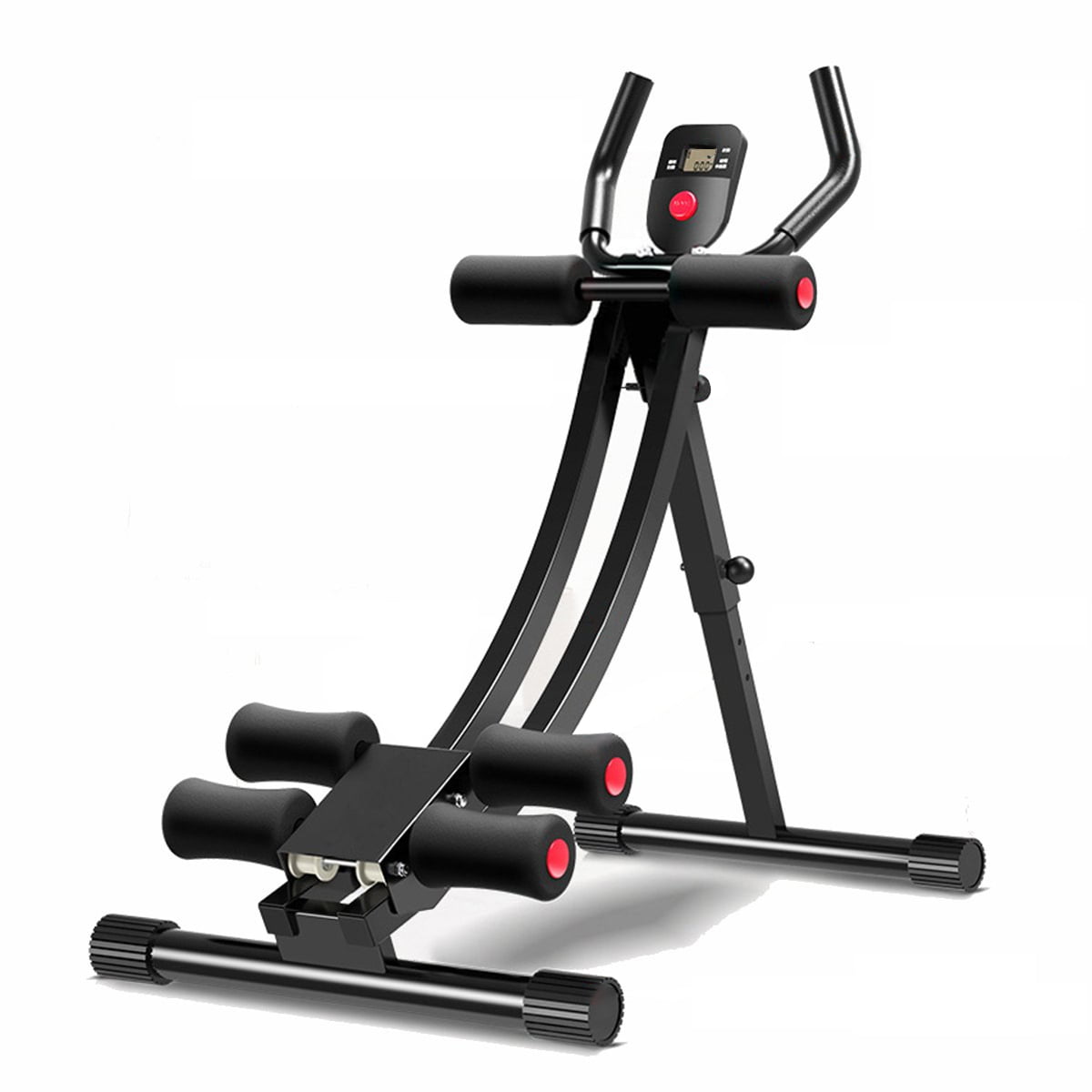 Fitness Ab Machine With Lcd Display Ab Workout Equipment For Home Gym