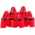 thumbnail image 1 of Bolsas de regalo con adornos navideños Bolsas de regalo Estilo pantalones navideños Lindas bolsas para niños Ideales para bodas Fiestas Año Nuevo, 1 of 5