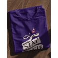 thumbnail image 3 of Stay Single! T-Shirt Women -Smartprints Designs, Female 5X-Large, 3 of 4