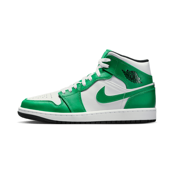 Jordan MENS Air Jordan 1 Mid "Lucky Green" DQ8426 301 from Stadium Goods
