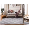 thumbnail image 2 of Safavieh Dhurries Grey Contemporary Rug - 5' x 8', 2 of 2