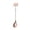 Rose Gold, variant on Bat Shaped Stainless Steel Long Handle Spoon, Gothic Halloween Coffee Stirring Spoon for Dessert and Tea, Cute Decorative Small Spoon for Halloween Party Tableware, Kitchen Coffee Accessory