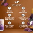 thumbnail image 5 of Syruvia Ube Flavored Syrup for Drinks, Cocktails, Lemonades, Iced Teas and Desserts – 25.4 fl oz, 5 of 6