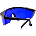 thumbnail image 3 of Gafas protectoras Gafas láser Gafas de grabado láser Gafas de protección ocular Gafas de seguridad para trabajar con estuche de gafas, azul TUNC Sencillez, 3 of 5
