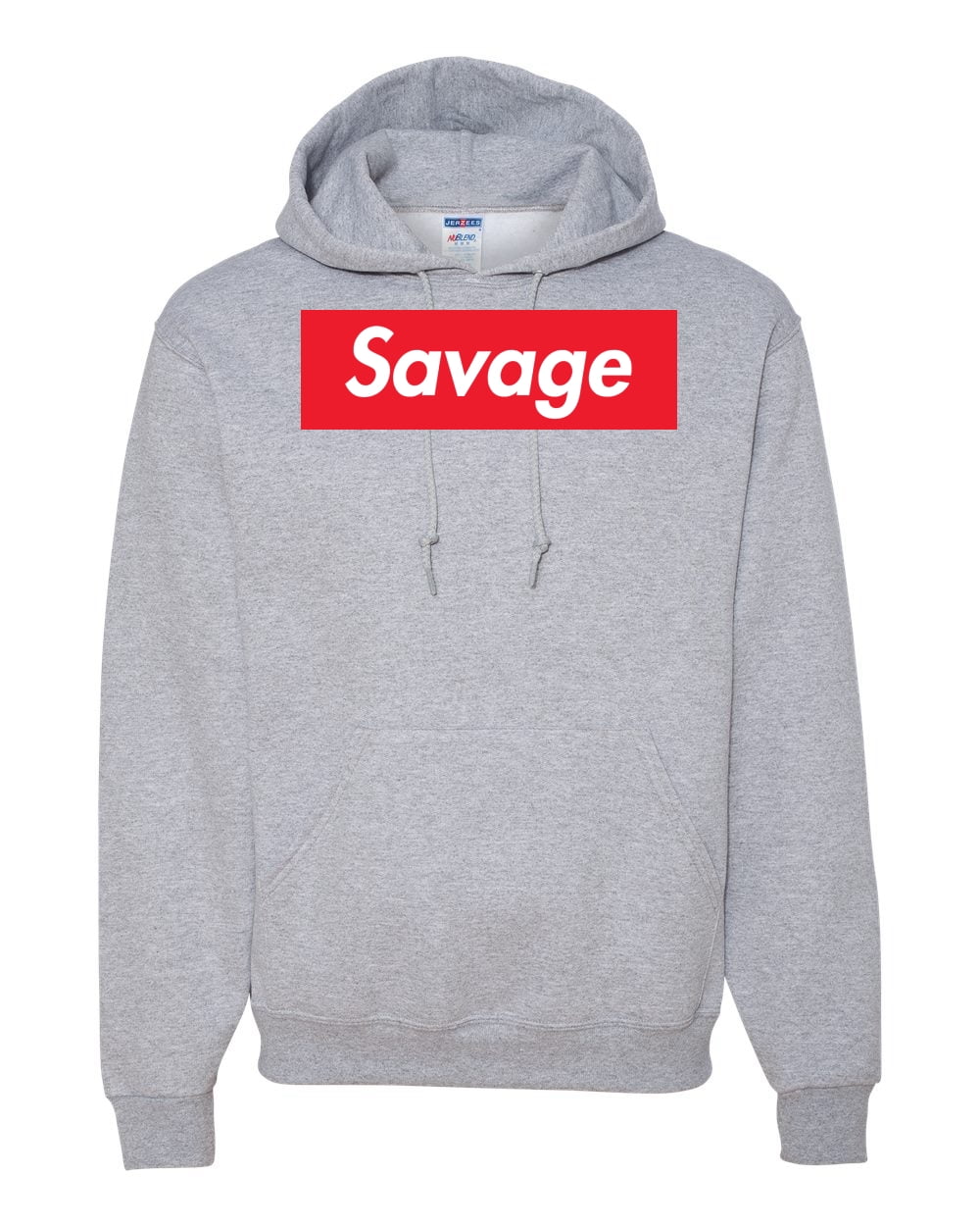 red savage hoodie