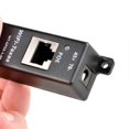 thumbnail image 3 of Passive Single Port Gigabit PoE Injector LED Indication Data and Power Mode a & B Shared All 4 Pair, 3 of 5
