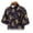 Navy, variant on Monterey Club Men's Cotton/Polyester Print Short Sleeve Golf Polo Shirt #1569