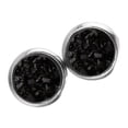 thumbnail image 2 of yingyy 1 Paire de Boucles d'Oreilles Rondes Bijoux Incrustés de Strass Légers pour Fête d'Anniversaire Noir 1Set, 2 of 6