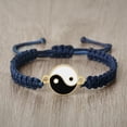thumbnail image 5 of Pulseras trenzadas de Tai Chi Yin Yang para hombres y mujeres, pulsera de cuerda hecha a mano, rojo y negro, muñeca de amistad, regalo de joyería de moda, 5 of 5