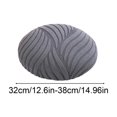 thumbnail image 3 of MTBLYS Funda redonda para taburetes de bar - Funda de asiento con bandas elásticas - Protector de tela de imitación seda para comedor, cocina y hogar - Diámetro de 30-36 cm - 1 unidad, 3 of 6