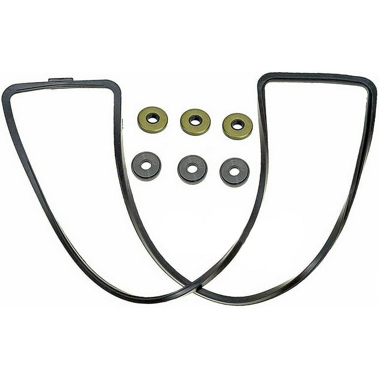 Seapple Tappet Cover Gasket W/Grommet Seals FIt Compatible with  