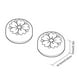 thumbnail image 5 of Silicona suave Joystick Analog Stick Grip Cap Cubierta protectora para Nintendo Switch Joy-cons 4 piezas Inevent EL3378-02B, 5 of 7