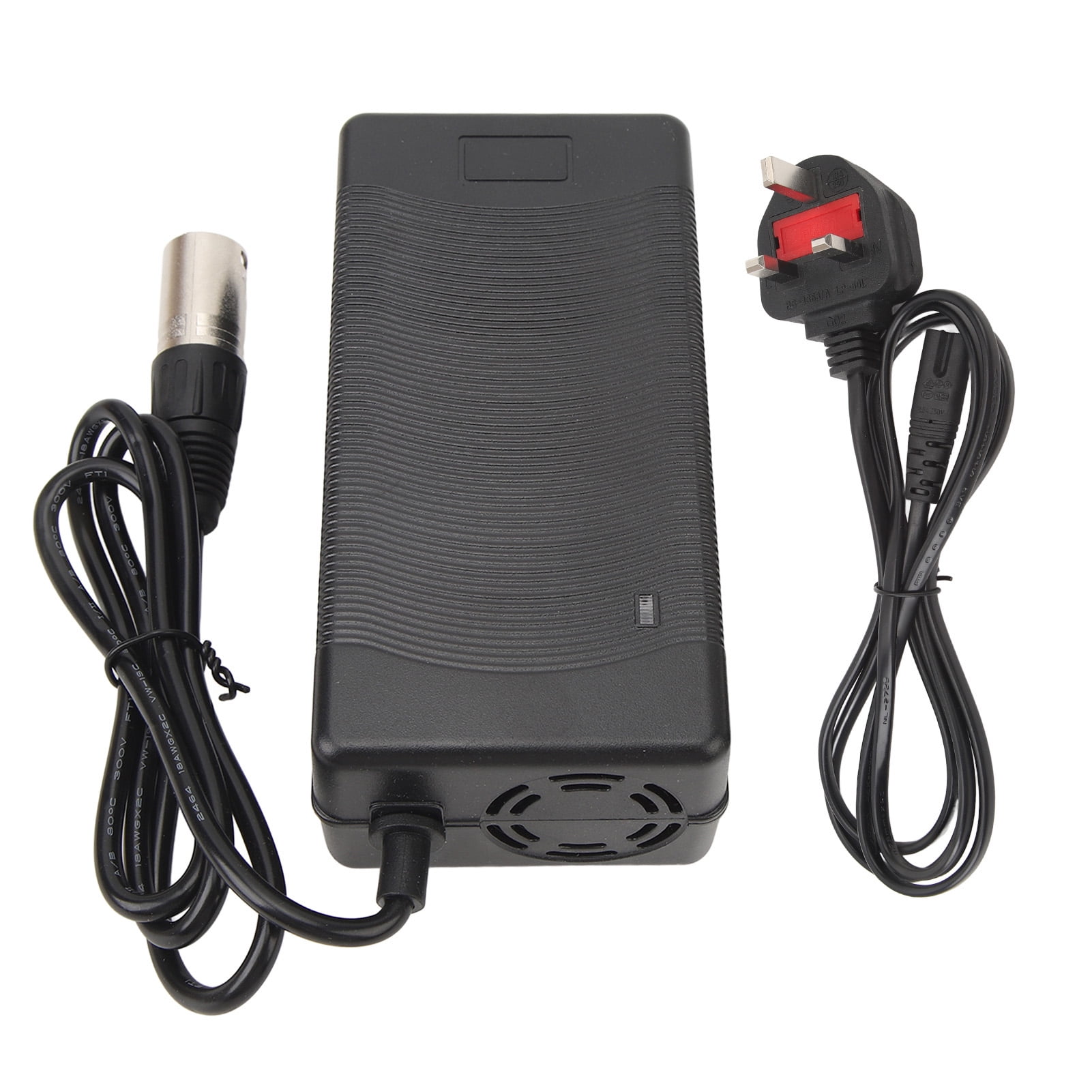 ATTOE Electric Bicycle Battery Charger XLR Plug Fast Charging 42V 4A Charger for Electric Bike Scooter AC100 to 240V UK Plug 5292