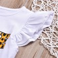 thumbnail image 6 of Gerichy Girls Summer Outfits, Summer Toddler Solid Color Breathable Short Sleeve Shorts Casual Home Suit For 0 To 3 Years, 6 of 9