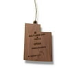 thumbnail image 3 of Ornament - CUSTOM - Utah State with Cities, 3 of 12