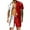 Red, variant on Vedolay Mens' Short Sets Summer Outfits For Men Casual 2 Piece Shirts And Shorts Beach Set,Black L