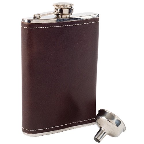 Coleman Leather 8 oz Tailgater Flask