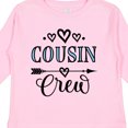 thumbnail image 4 of Inktastic Cousin Crew Girls Long Sleeve Toddler T-Shirt, 4 of 5