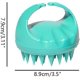 thumbnail image 5 of Cepillo para el cuero cabelludo, champú para ducha en seco y húmedo, cepillo de silicona suave para limpieza del cabello, kaili Sencillez, 5 of 5