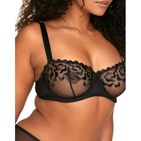 

Adore Me Tiana Unlined Balconette Women s Bra Plus Sizes