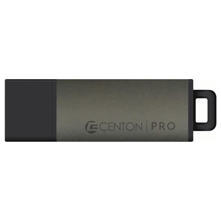 UPC: 0731969709108 | Centon USB 3.0 Datastick Pro (Charcoal Metallic)  64GB