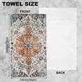 thumbnail image 2 of Hand Towels Set of 2 Turkish Carpet Towels for Bathroom Soft Absorbent Decorative Hand Bath Towels Dish Towels for Kitchen Sports Gym Yoga Home Decor 14 x 28 in, 2 of 6