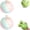 Pink-2pc, variant on Yippzo Wax Cracking Squishy, Crispy Stress Balls, Snowball Crunch, Soft Gel Fidget with Crackable Texture,for Adults