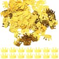 thumbnail image 4 of 4 Packs Gold Confetti Crown Confetti Table Scatter Wedding Birthday Baby Shower Decor, 4 of 7
