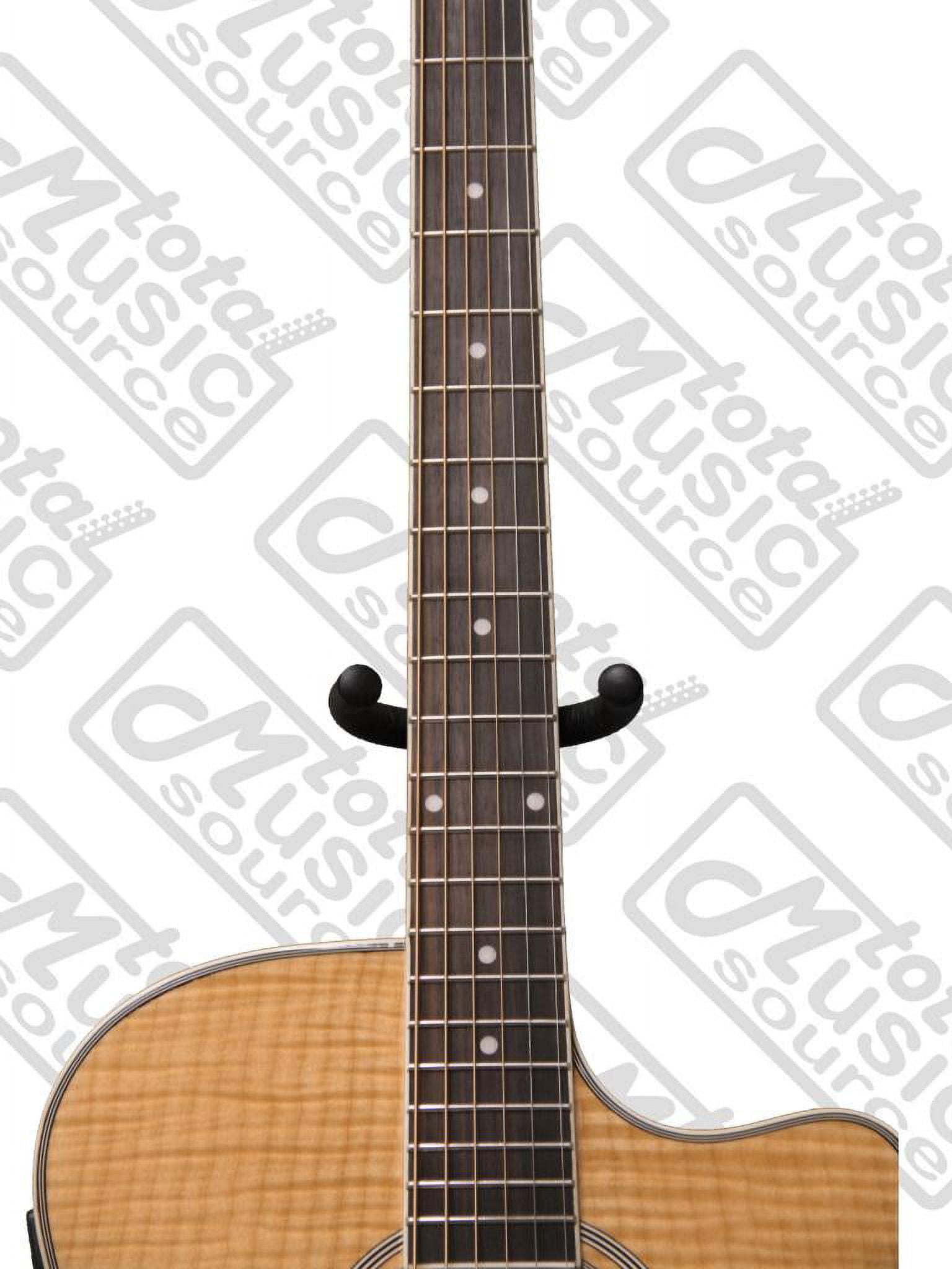 Oscar Schmidt OACEFN Guitar - Acoustic Electric Auditorium Size - Flame Natural