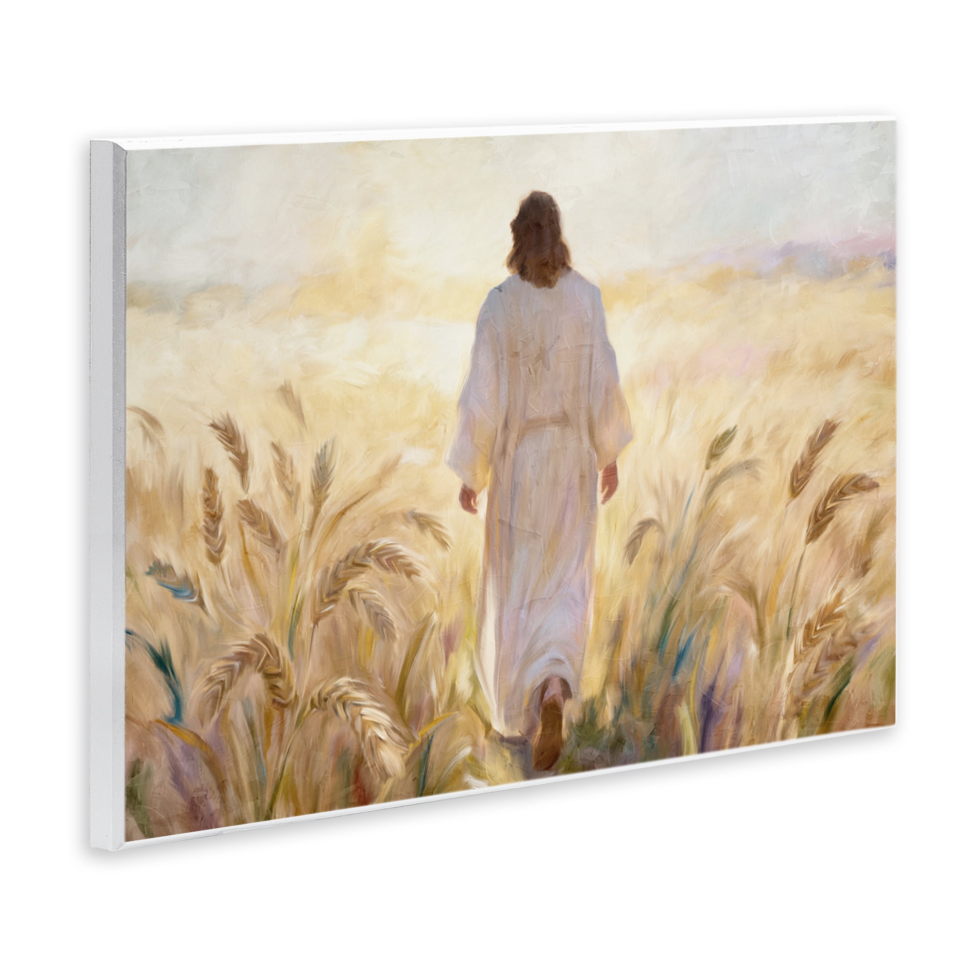 Stupell Industries In His Steps Walking Faithfully Wall Plaque Art, design by Kim Allen