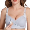 thumbnail image 1 of Pure Cotton Close Knit Anti Sagging Large Sized Front Opening Bra, 1 of 6