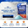 thumbnail image 2 of Snow Joe Blue Heat Snow & Ice Melter, Heat Pellets, Non-Staining, 20 lb, 2 of 8