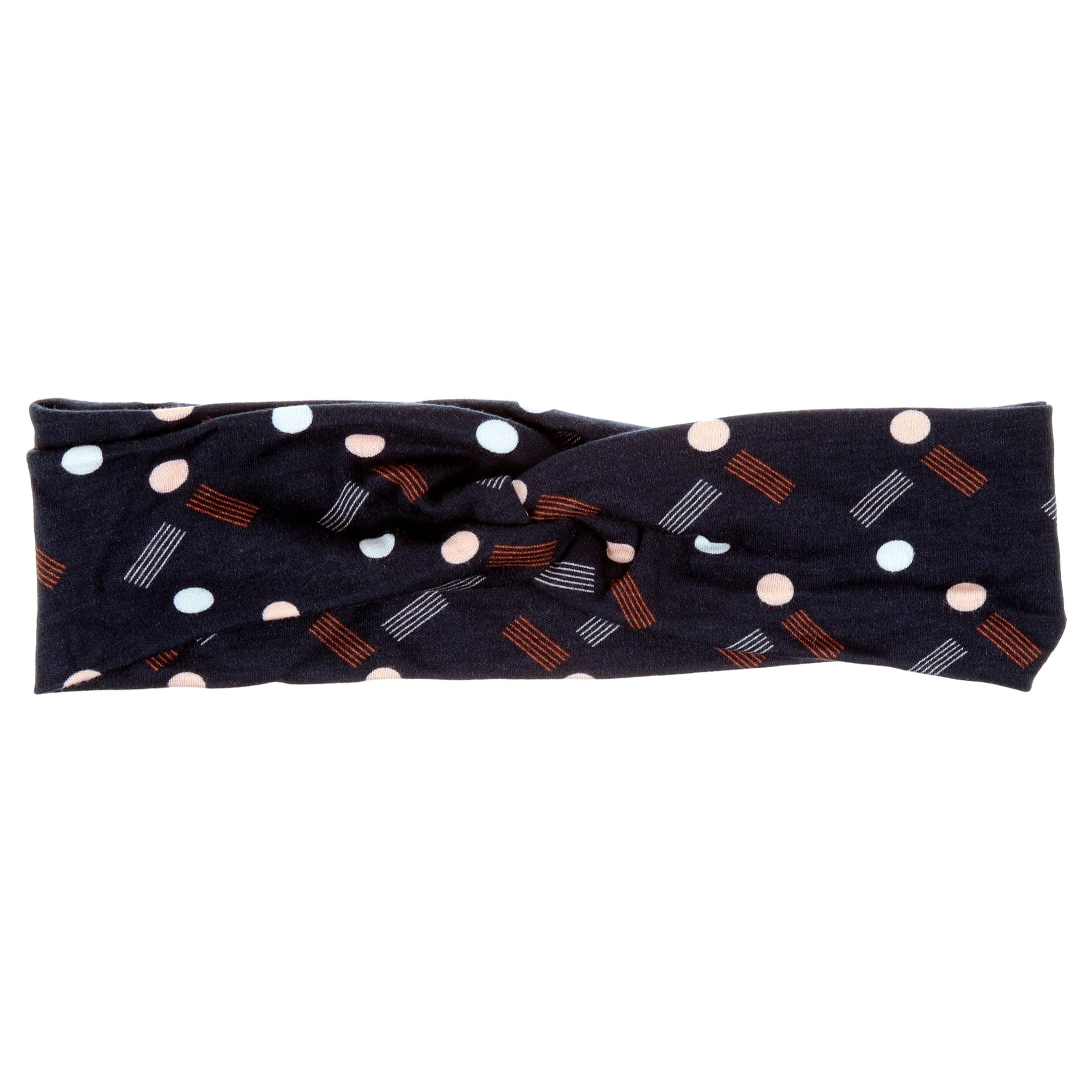 (8 pack) Goody Tru X Hola Lou Collab Ouchless?? Printed Twist Head Wraps Orange 2 Ct