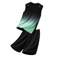 thumbnail image 2 of Dxzfnsa Sets for Men 2 Piece Suits Men's Quick Dry Workout Tank Tops and Elastic Waist Shorts Loose Breathable Gym Solid Color Sleeveless Outfits, 2 of 5