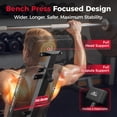 thumbnail image 3 of FED Fitness Flybird Series WB8 Weight Bench, 1200LBS Foldable Strength Training Bench for Home Gym & Storage, 3 of 10