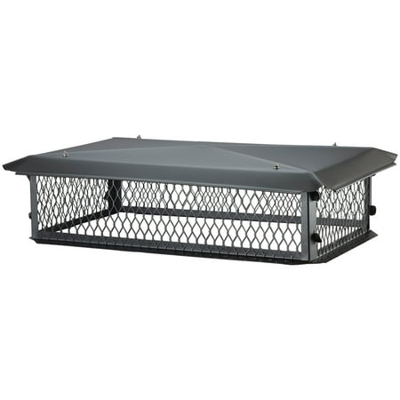 - HY-C Big Top Multi-Flue Black Galvanized Chimney Caps