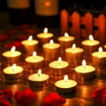 thumbnail image 7 of Tea Lights Candles, 50 Pack Smokeless Candles,Small Candles, Dripless & Long Lasting Mini Tealight Candles for Mood, Dinners, Parities, Home, Decoration, Wedding, Crafts(Red), 7 of 7
