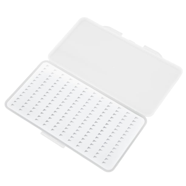 Caja De Señuelos De Pesca Con Mosca, Caja De Pesca Con Mosca Tapa Transparente De Peso Ligero Para Agua Salada ANGGREK L