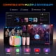 thumbnail image 2 of Máquina de karaoke Peski portátil Bluetooth con 2 micrófonos para niños, 2 of 8