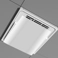 thumbnail image 3 of Air Conditioner Deflector - Square Air Conditioning Deflector | Conditioner Windshield Diffuser Adjustable Register Cover for Ceiling Window Garage Central Outdoor Basement Workplace Furniture, 3 of 8