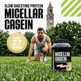 thumbnail image 5 of NutraBio Micellar Casein Protein Powder- Casein Protein Powder- Slow Digesting - Muscle Growth - Essential Amino Acids - Non-GMO - Gluten & Soy Free- 2 lbs Vanilla, 5 of 9