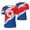 2, variant on Sports Mesh T-shirt North Korea Flag For Running Bike Soccer Tennis Football Fitness Tees 3D Printed Custom