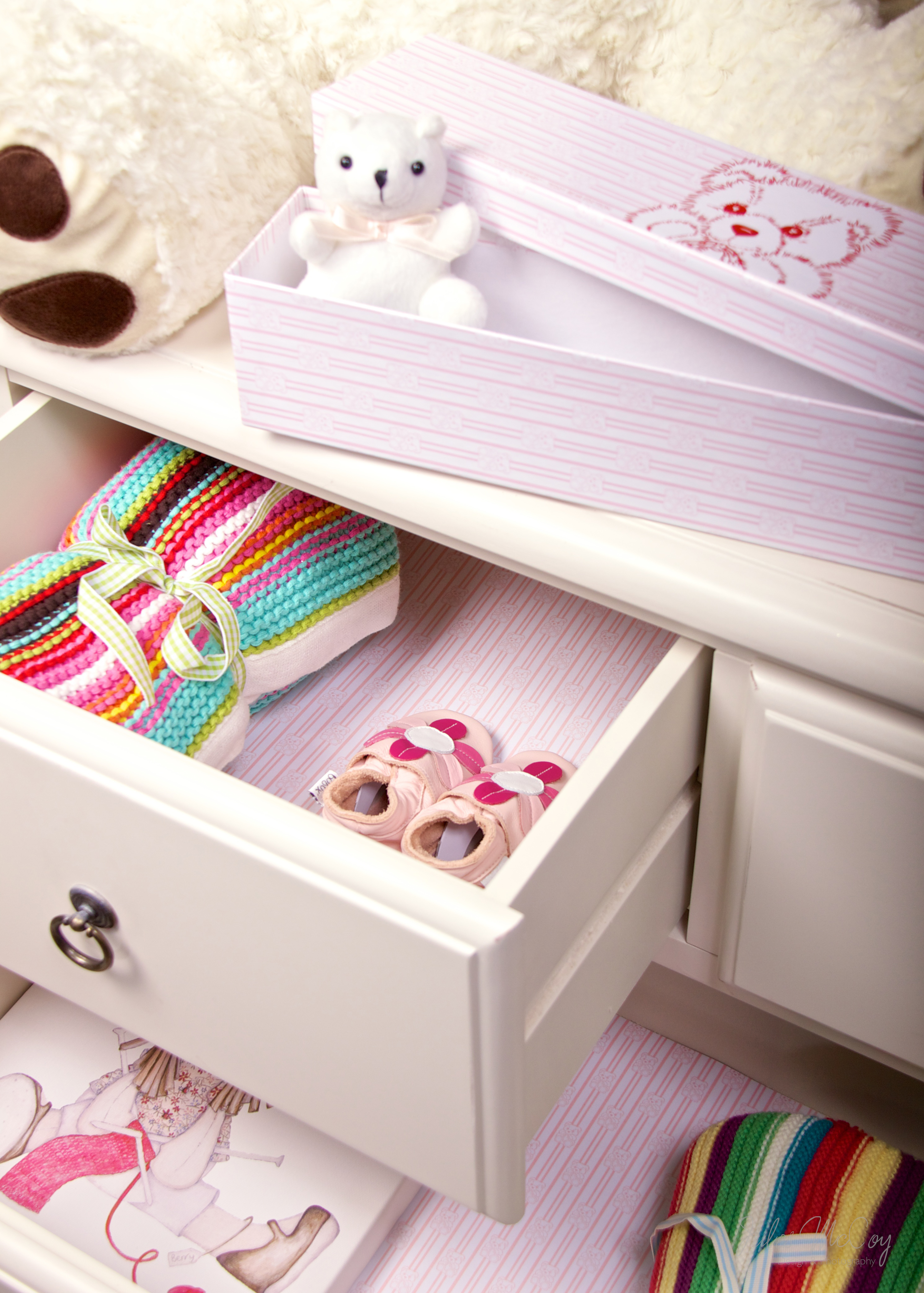 Fragrant Drawer Liners Pink Baby Original Scented Drawer Liner