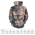thumbnail image 2 of Enchanting Butterfly Hoodies Oversized Hoodie Couple Long Sleeve Cute Graphic Casual Hooded Sweatshirts, 2 of 5
